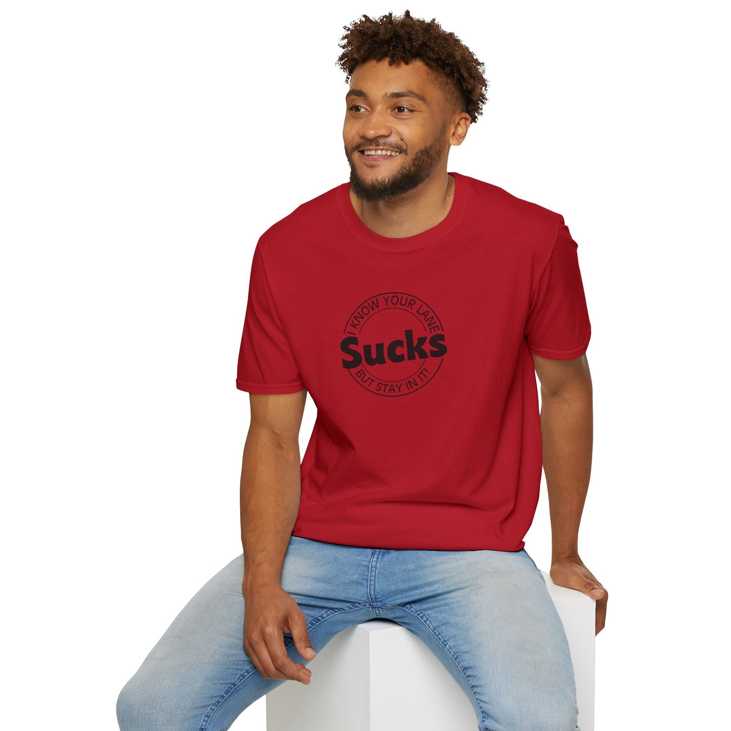 Thinks You Are! Back Print Script Tee | Minimalist Affirmation Shirt Add-On Design