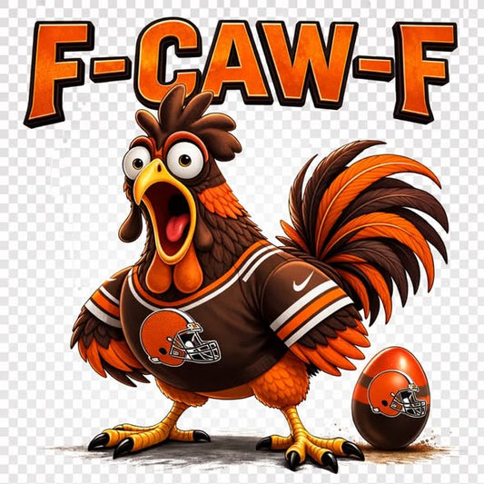 F-CAWF CLEVELAND BROWNS HUMOROUS T-SHIRT