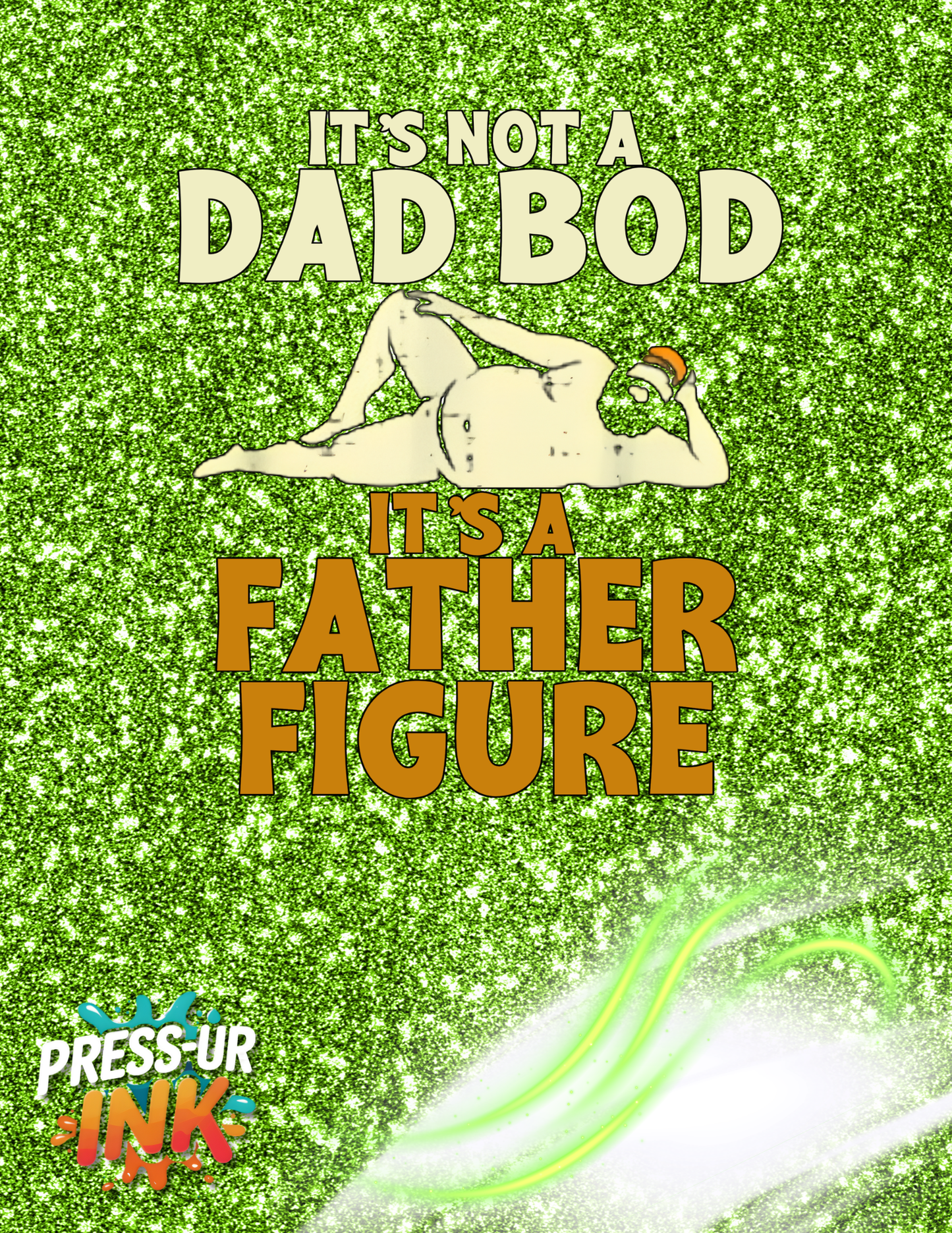 Custom “It’s Not a Dad Bod, It’s a Father Figure” T-Shirt – Funny Father’s Day Gift