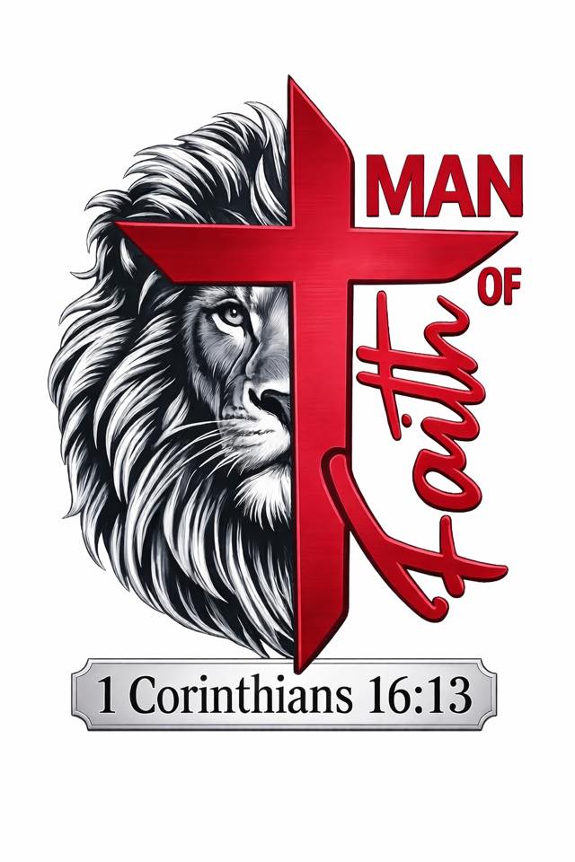 Man of Faith T-Shirt – Strength. Courage. Purpose.