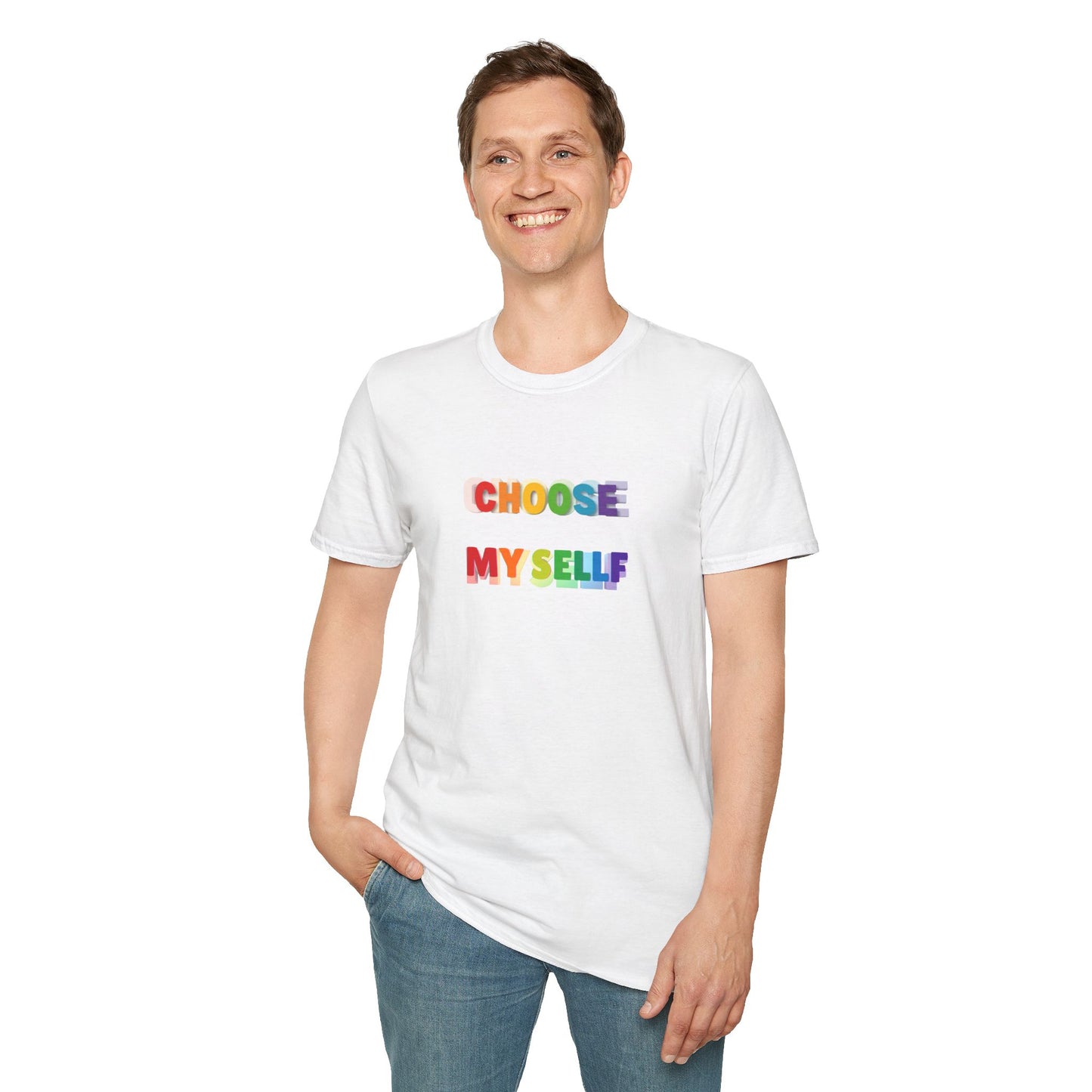 Unisex LGBTQ T-Shirt - "The Only Think I Choose was to be Myself"