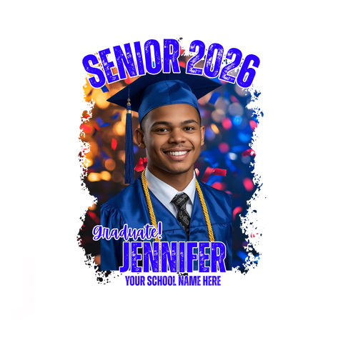 CUSTOM 2026 GRADUATE SHIRT
