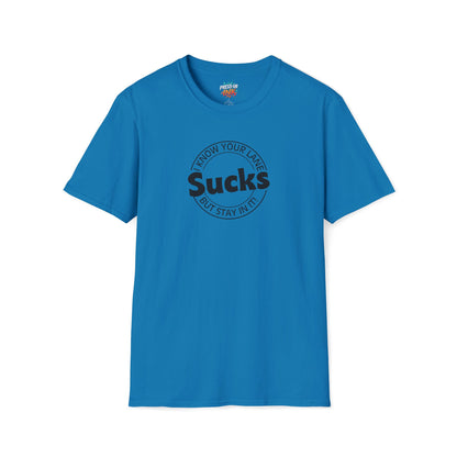 Thinks You Are! Back Print Script Tee | Minimalist Affirmation Shirt Add-On Design