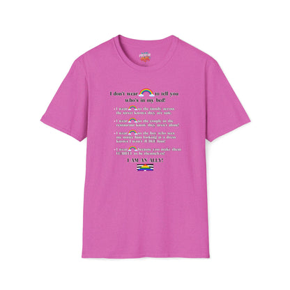I Am An Ally – LGBTQ Support Shirt | Pride Ally Statement Tee | Inclusive Message Shirt