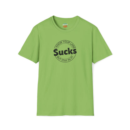 Thinks You Are! Back Print Script Tee | Minimalist Affirmation Shirt Add-On Design
