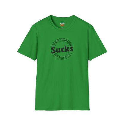 Thinks You Are! Back Print Script Tee | Minimalist Affirmation Shirt Add-On Design