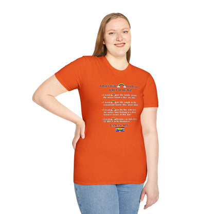 I Am An Ally – LGBTQ Support Shirt | Pride Ally Statement Tee | Inclusive Message Shirt