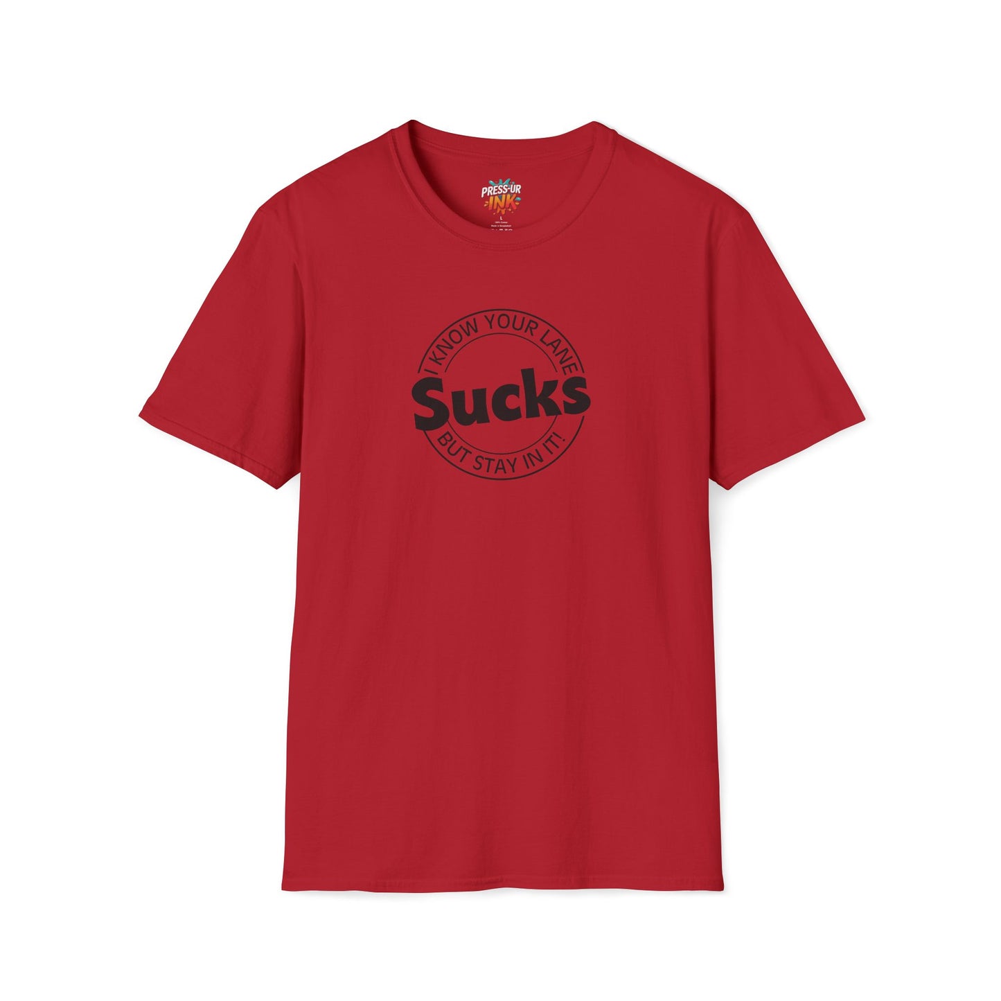 Thinks You Are! Back Print Script Tee | Minimalist Affirmation Shirt Add-On Design
