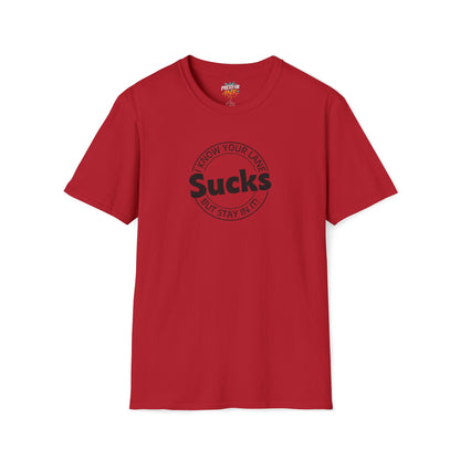 Thinks You Are! Back Print Script Tee | Minimalist Affirmation Shirt Add-On Design