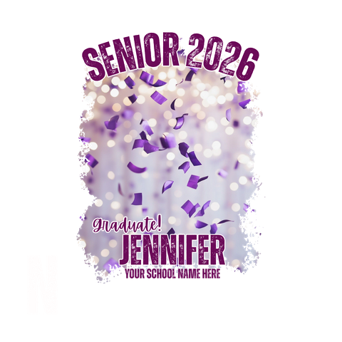 CUSTOM 2026 GRADUATE SHIRT