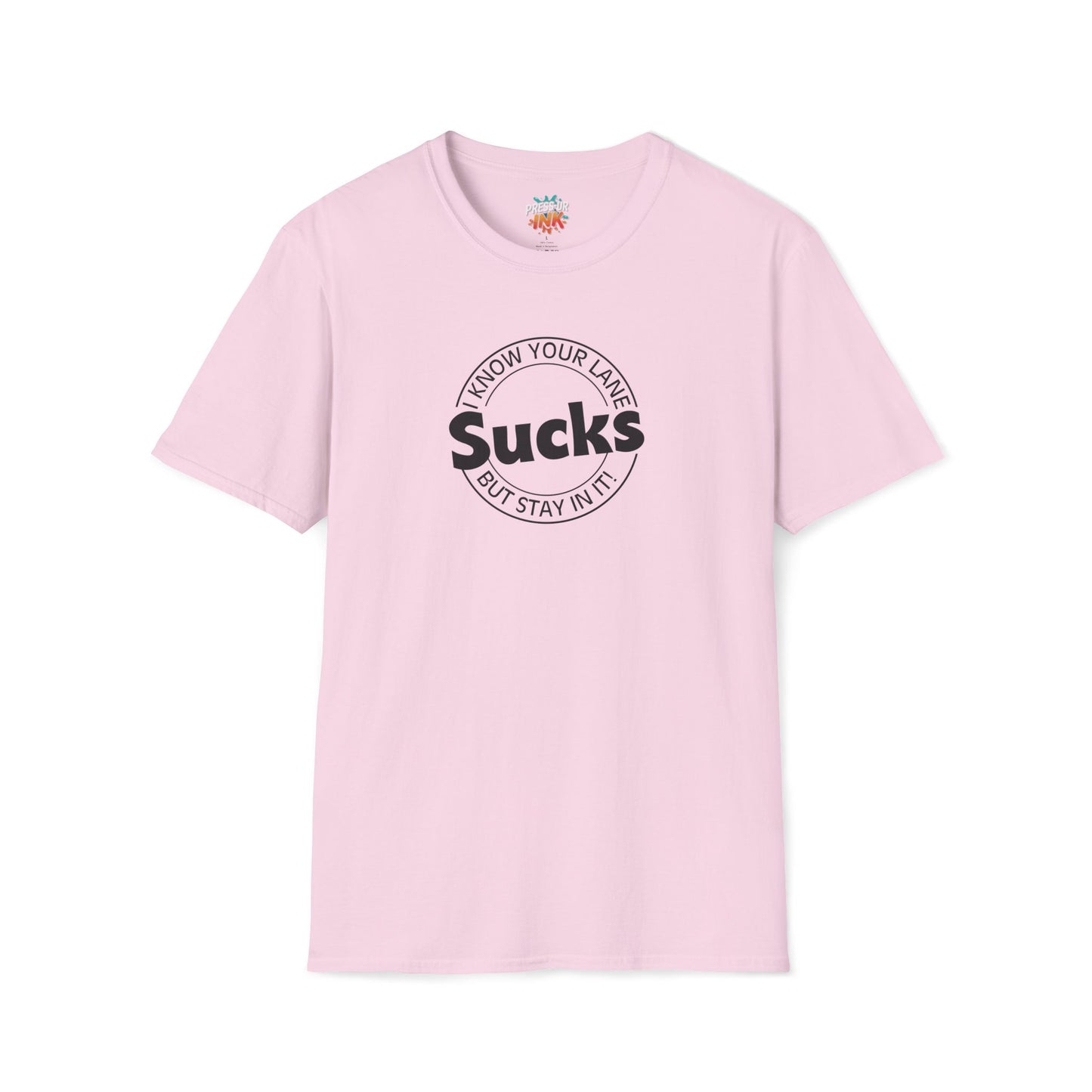 Thinks You Are! Back Print Script Tee | Minimalist Affirmation Shirt Add-On Design