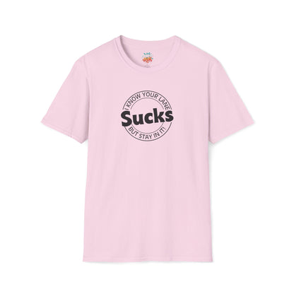 Thinks You Are! Back Print Script Tee | Minimalist Affirmation Shirt Add-On Design