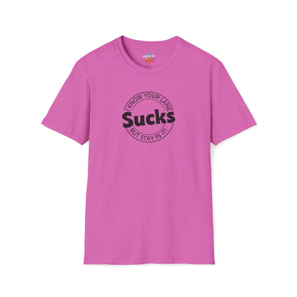 Thinks You Are! Back Print Script Tee | Minimalist Affirmation Shirt Add-On Design