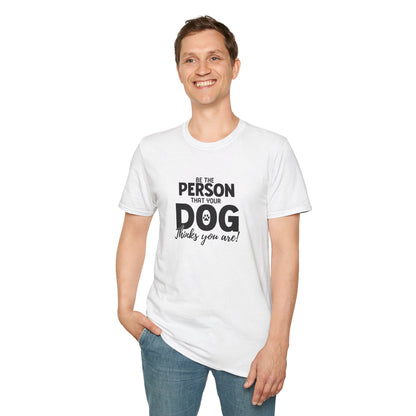 Thinks You Are! – Minimalist Inspirational Script Tee | Positive Affirmation Shirt