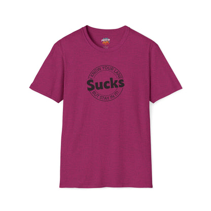 Thinks You Are! Back Print Script Tee | Minimalist Affirmation Shirt Add-On Design
