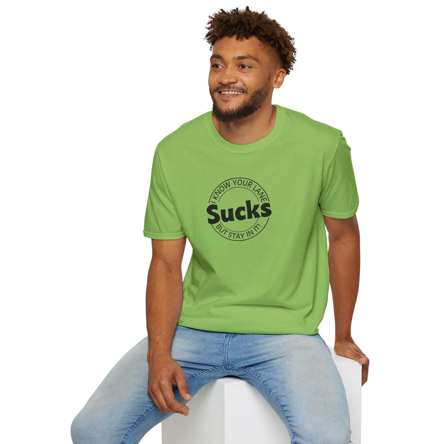 Thinks You Are! Back Print Script Tee | Minimalist Affirmation Shirt Add-On Design