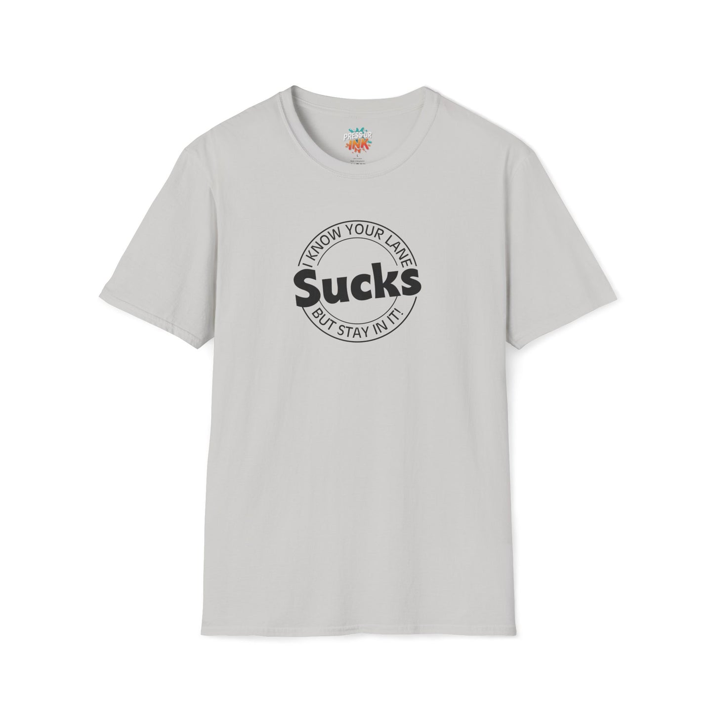 Thinks You Are! Back Print Script Tee | Minimalist Affirmation Shirt Add-On Design