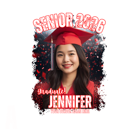 CUSTOM 2026 GRADUATE SHIRT