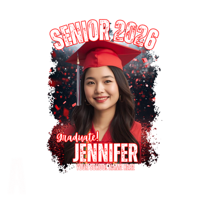 CUSTOM 2026 GRADUATE SHIRT