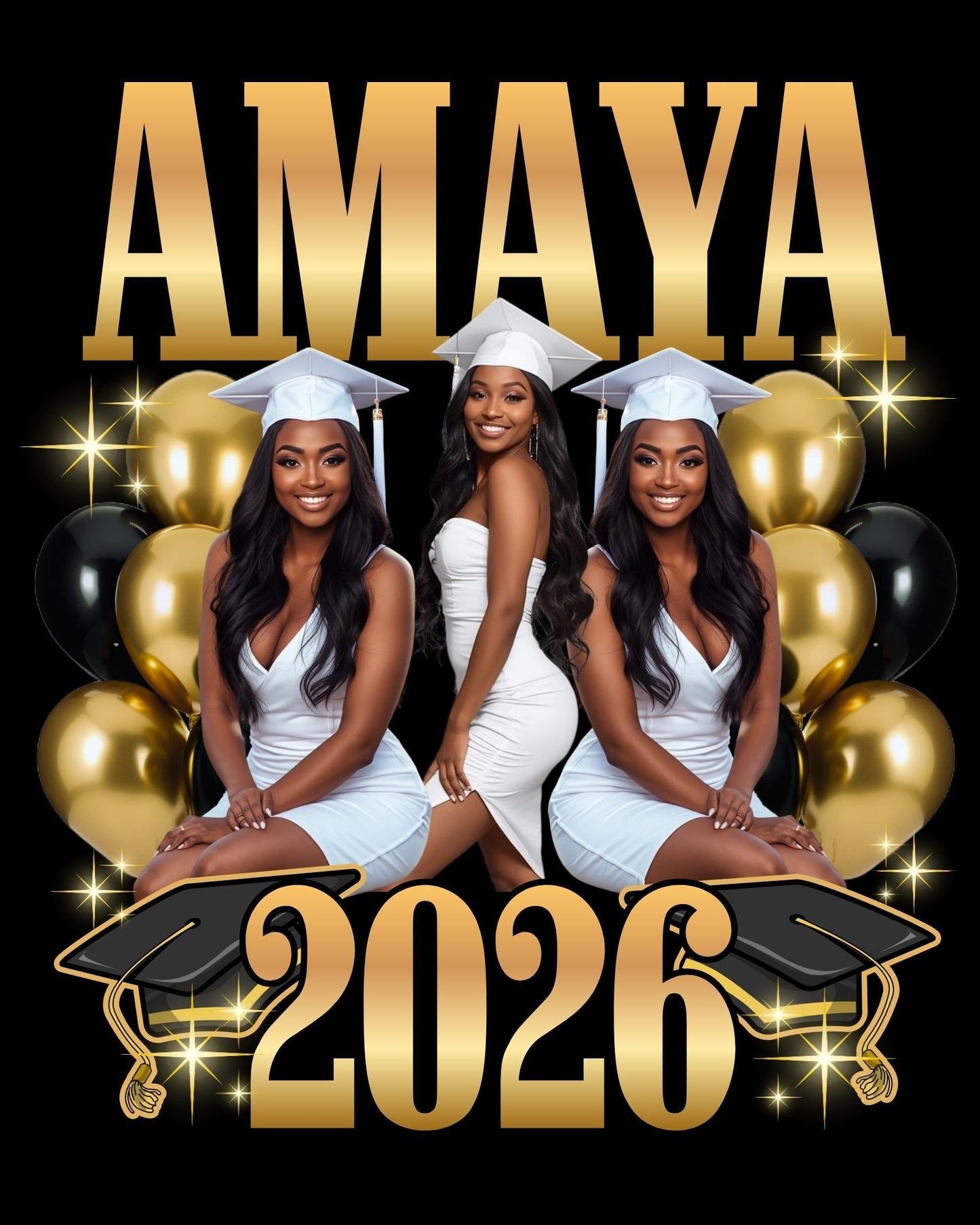 Fun & Sassy 2026 Grad T-shirts