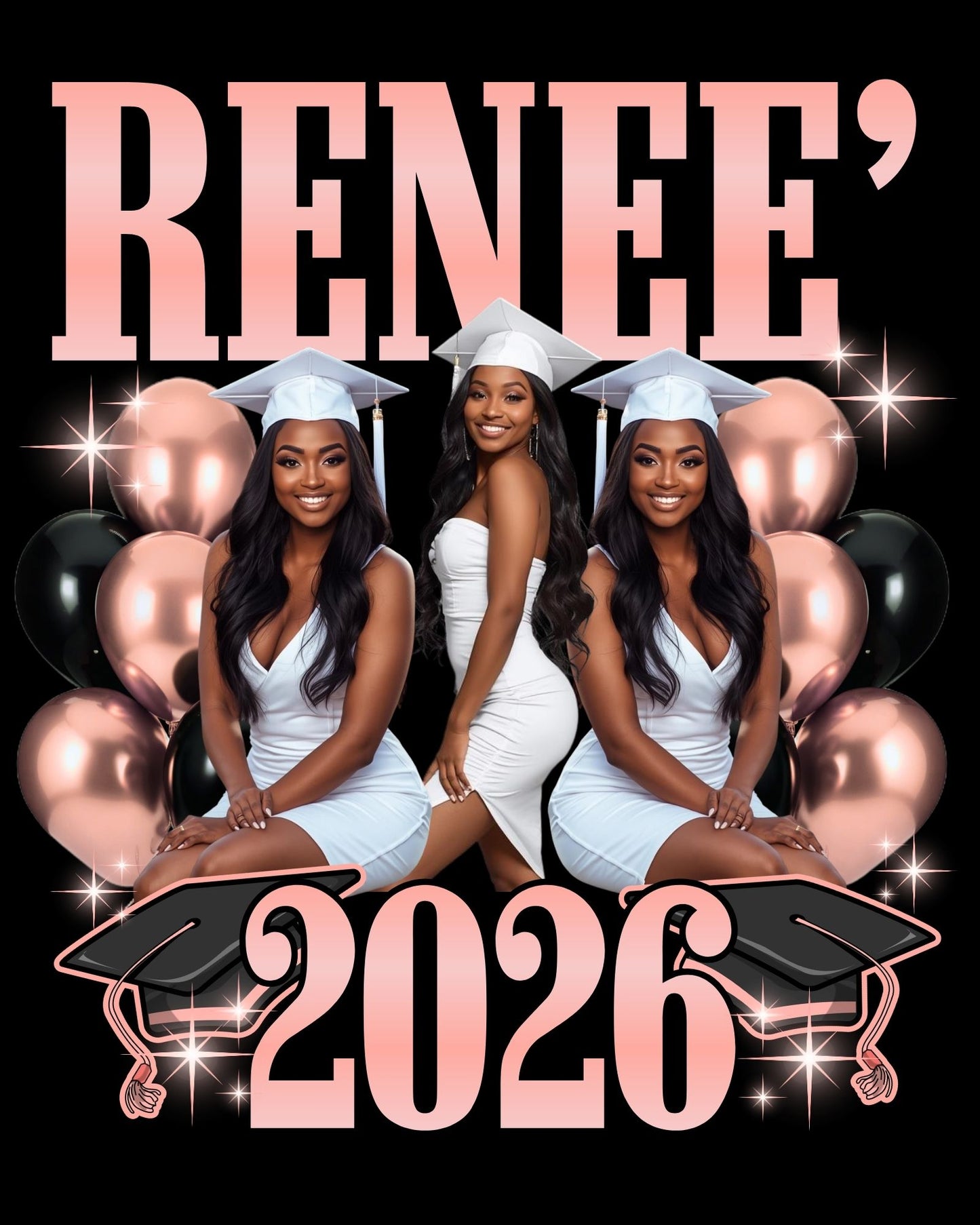 Fun & Sassy 2026 Grad T-shirts