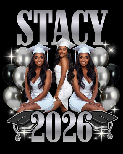 Fun & Sassy 2026 Grad T-shirts