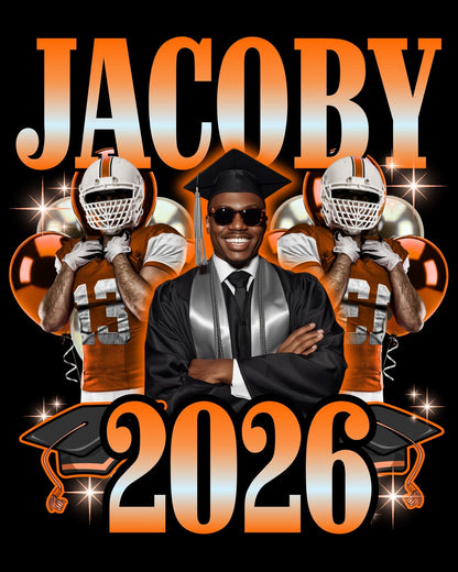 Fun & Sassy 2026 Grad T-shirts