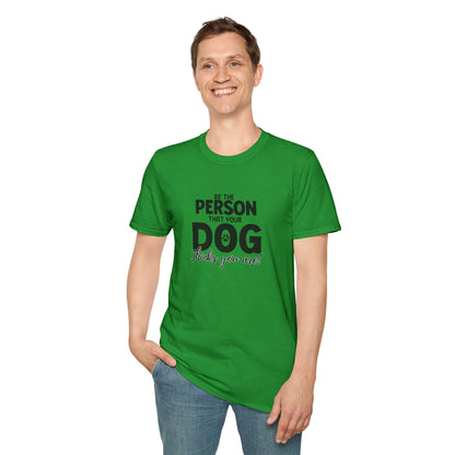 Thinks You Are! – Minimalist Inspirational Script Tee | Positive Affirmation Shirt