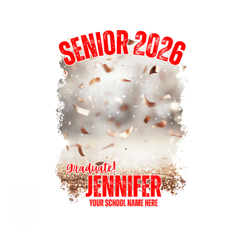 CUSTOM 2026 GRADUATE SHIRT