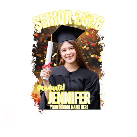 CUSTOM 2026 GRADUATE SHIRT