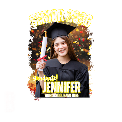 CUSTOM 2026 GRADUATE SHIRT