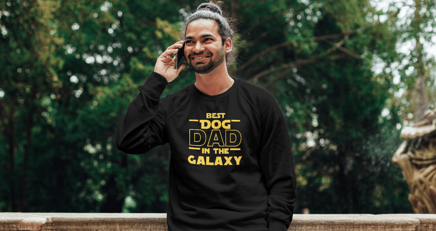 Best Dog Dad in the Galaxy T-Shirt