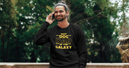 Best Dog Dad in the Galaxy T-Shirt