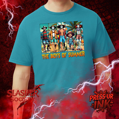 🌴🔪 The Boys of Summer Tee – Horror Vacation Squad Shirt