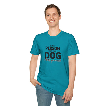 Thinks You Are! – Minimalist Inspirational Script Tee | Positive Affirmation Shirt