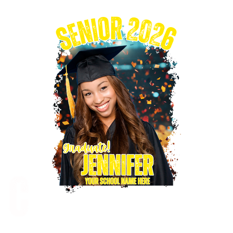 CUSTOM 2026 GRADUATE SHIRT
