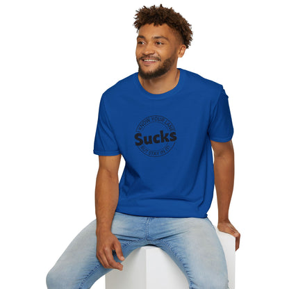 Thinks You Are! Back Print Script Tee | Minimalist Affirmation Shirt Add-On Design