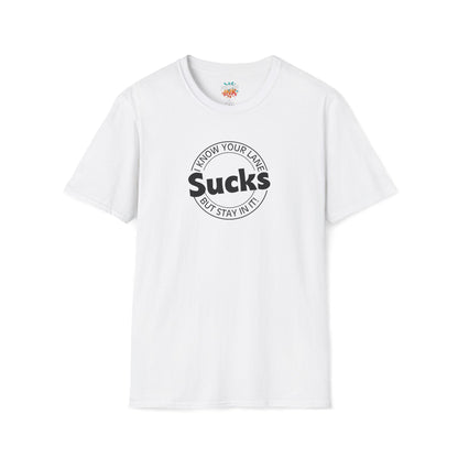 Thinks You Are! Back Print Script Tee | Minimalist Affirmation Shirt Add-On Design