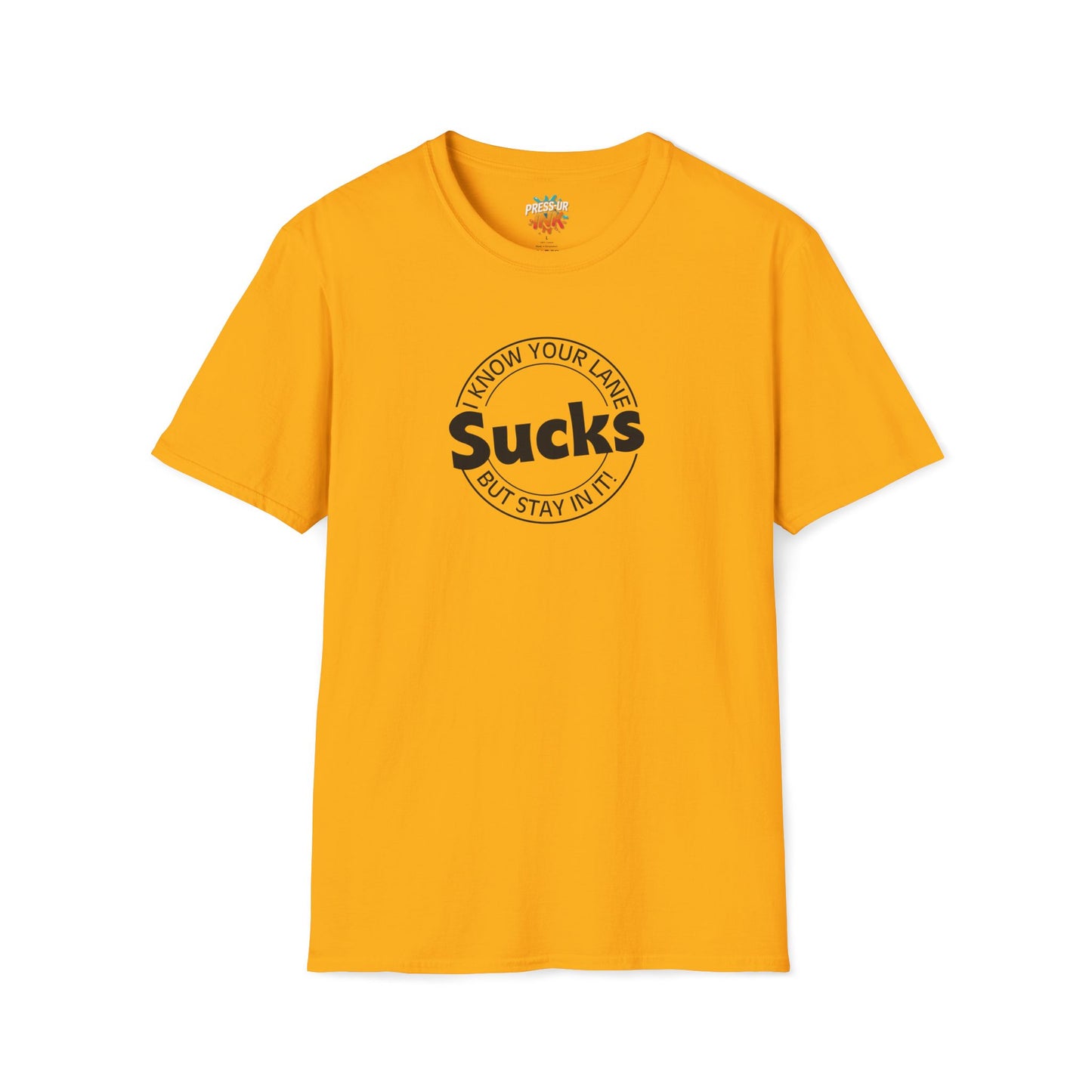 Thinks You Are! Back Print Script Tee | Minimalist Affirmation Shirt Add-On Design