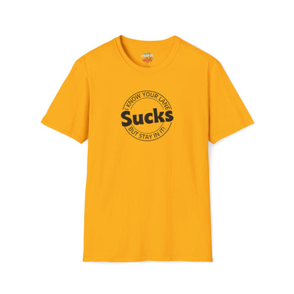 Thinks You Are! Back Print Script Tee | Minimalist Affirmation Shirt Add-On Design