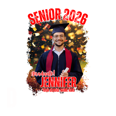 CUSTOM 2026 GRADUATE SHIRT