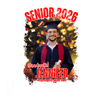 CUSTOM 2026 GRADUATE SHIRT