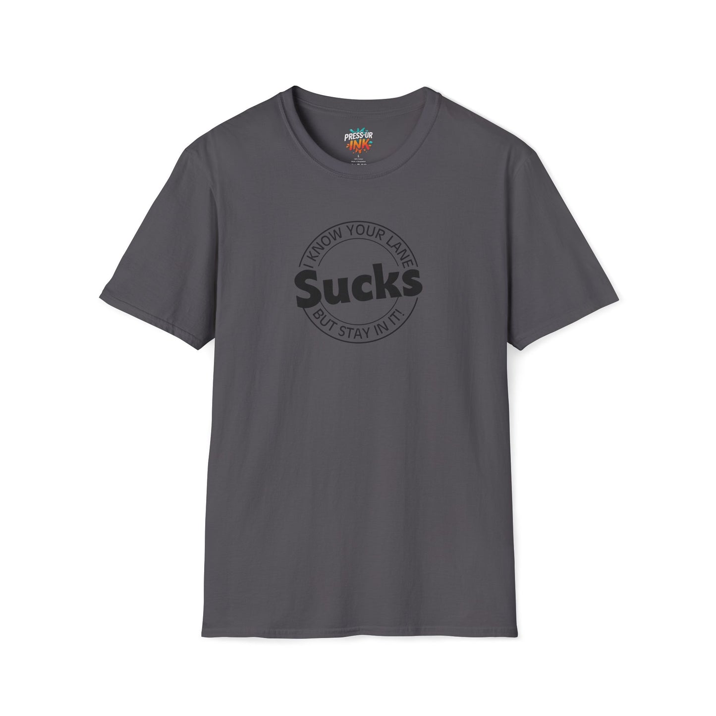 Thinks You Are! Back Print Script Tee | Minimalist Affirmation Shirt Add-On Design