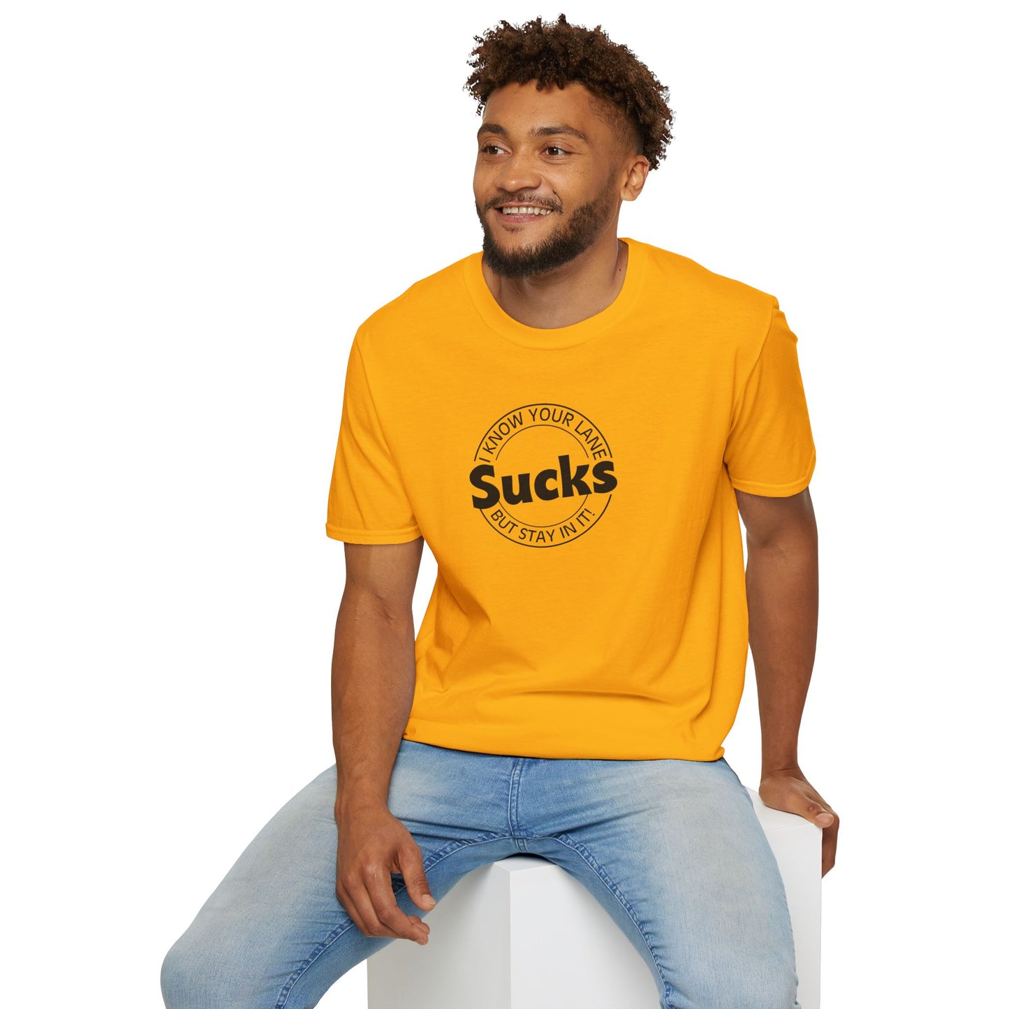 Thinks You Are! Back Print Script Tee | Minimalist Affirmation Shirt Add-On Design