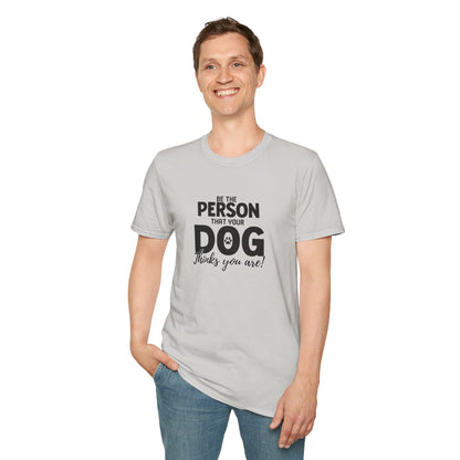 Thinks You Are! – Minimalist Inspirational Script Tee | Positive Affirmation Shirt