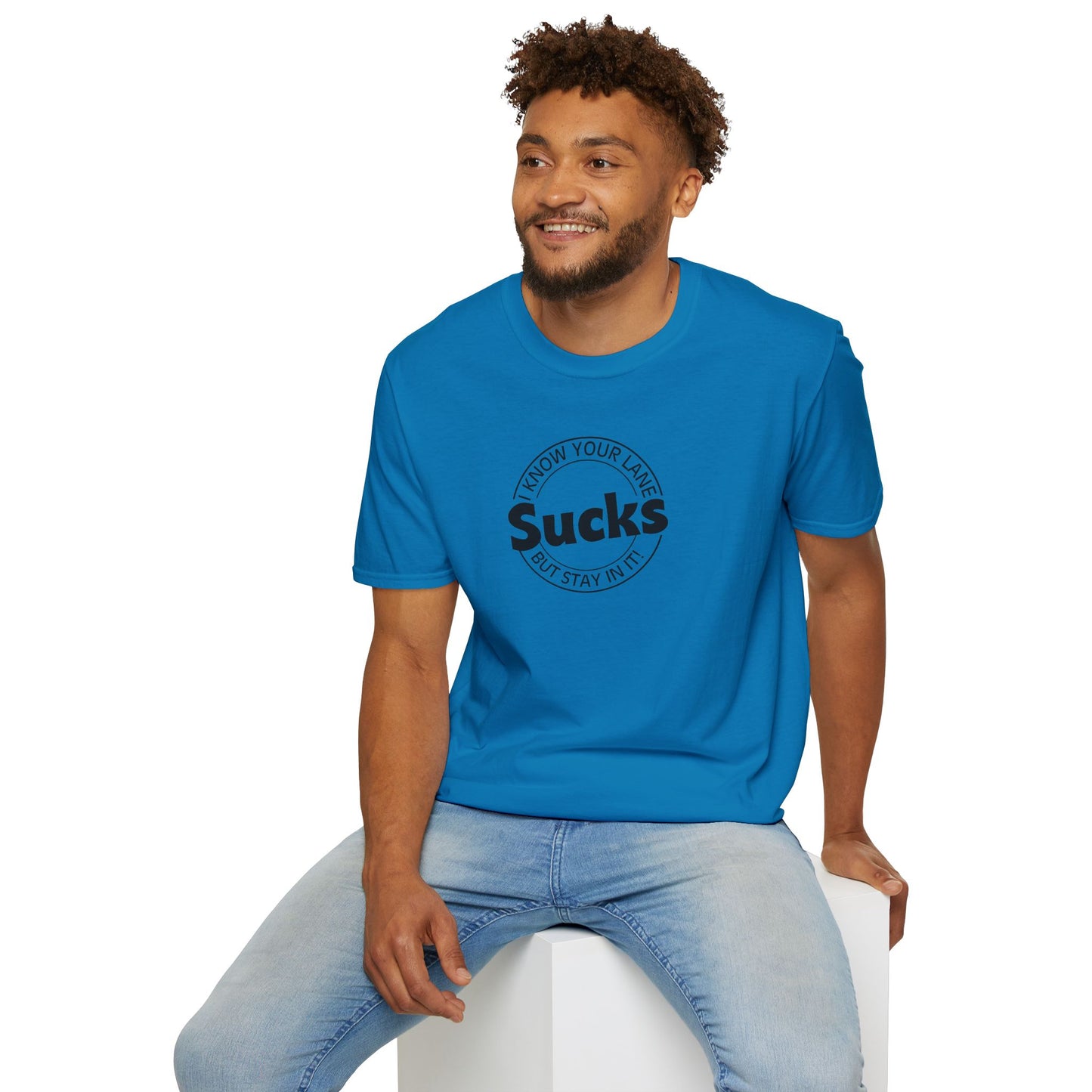 Thinks You Are! Back Print Script Tee | Minimalist Affirmation Shirt Add-On Design