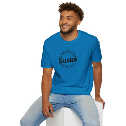 Thinks You Are! Back Print Script Tee | Minimalist Affirmation Shirt Add-On Design
