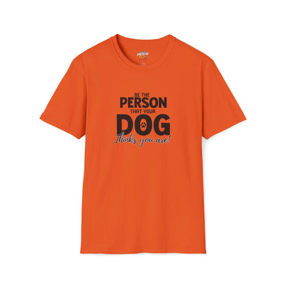 Thinks You Are! – Minimalist Inspirational Script Tee | Positive Affirmation Shirt