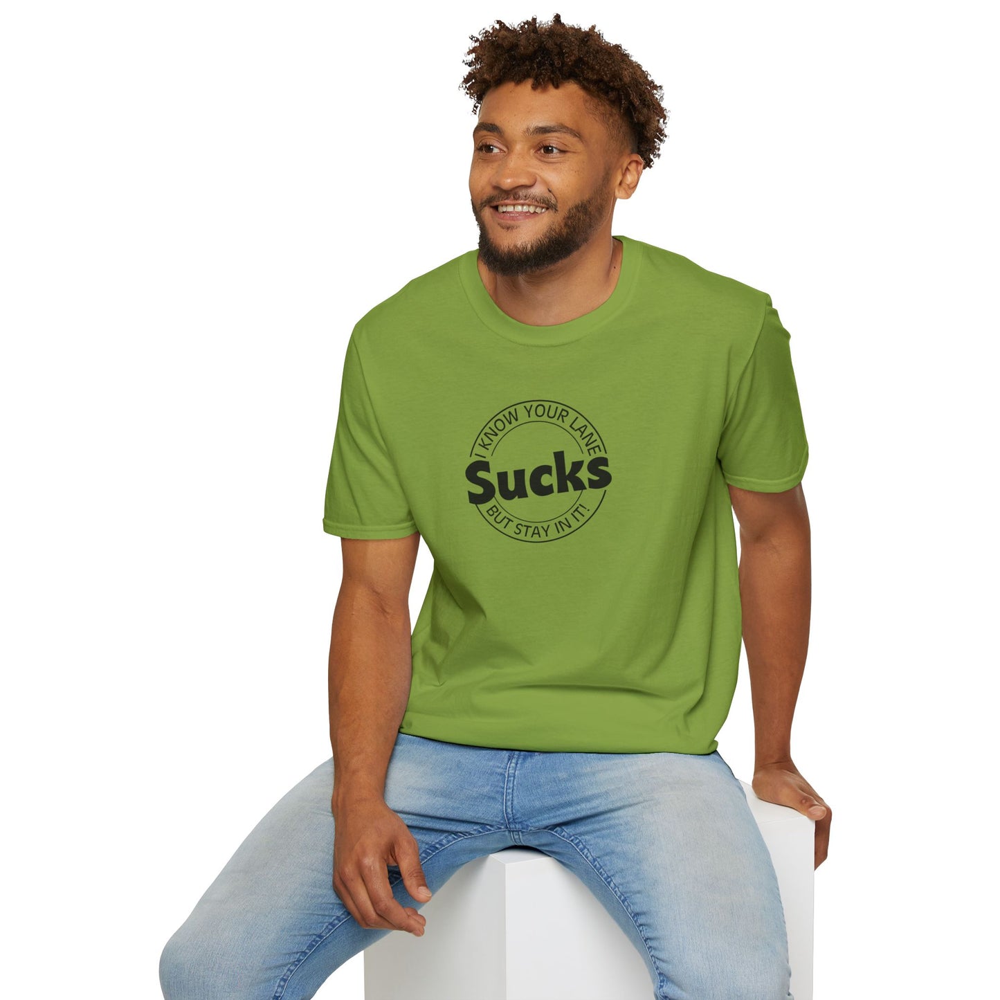 Thinks You Are! Back Print Script Tee | Minimalist Affirmation Shirt Add-On Design
