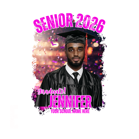 CUSTOM 2026 GRADUATE SHIRT